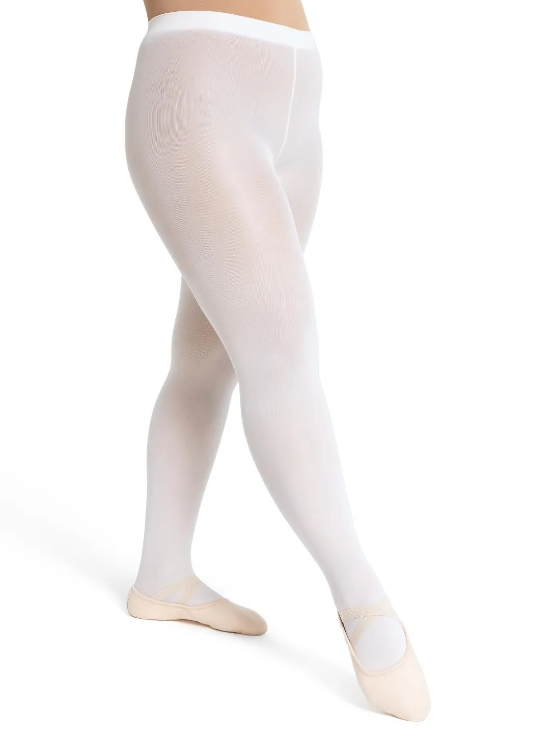 1916c Capezio Children's Size 8-12 Transition Tight with Self-Knit Waistband