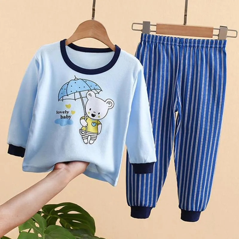 2-piece Pajamas Sets for Toddler Boy Wholesale Children's Clothing