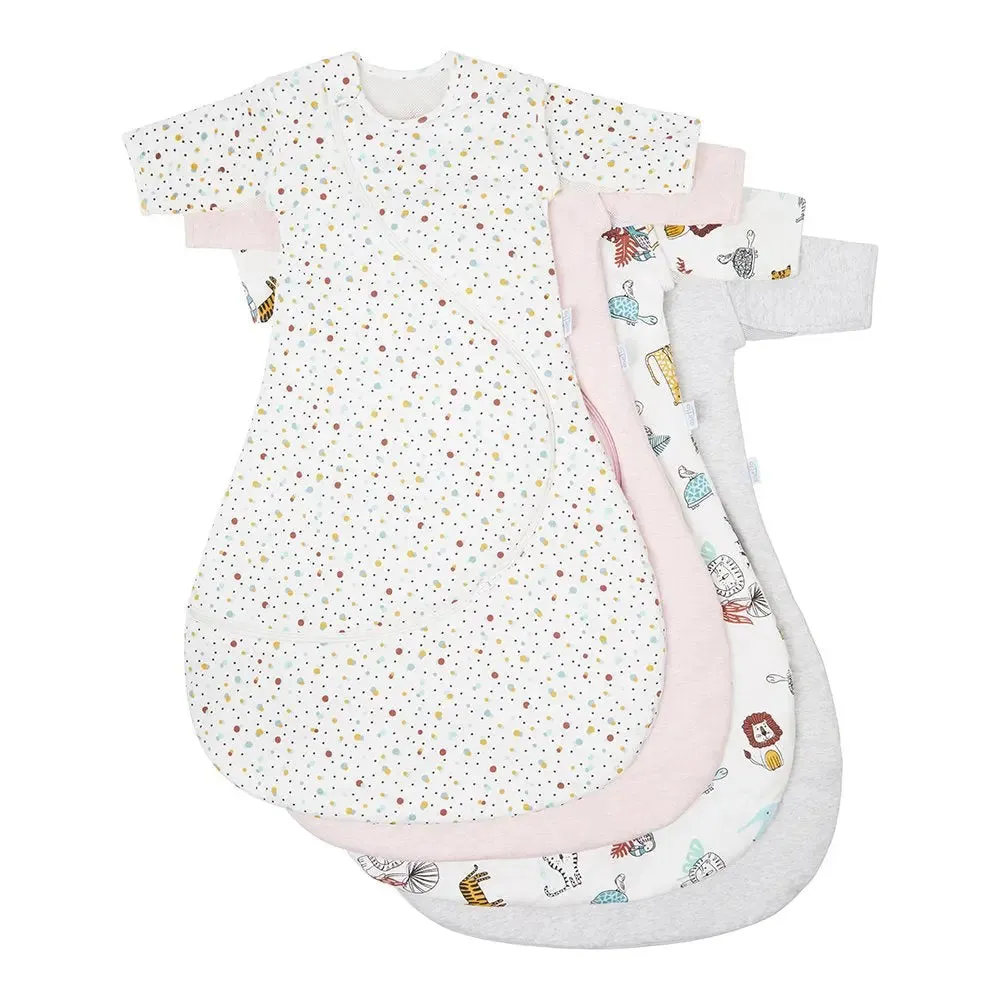 2.5 Tog Baby Sleep Bag in Garden Zoo