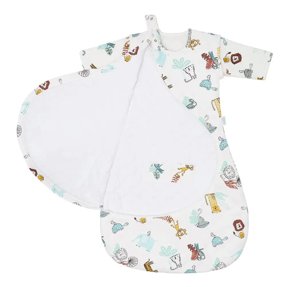 2.5 Tog Baby Sleep Bag in Garden Zoo