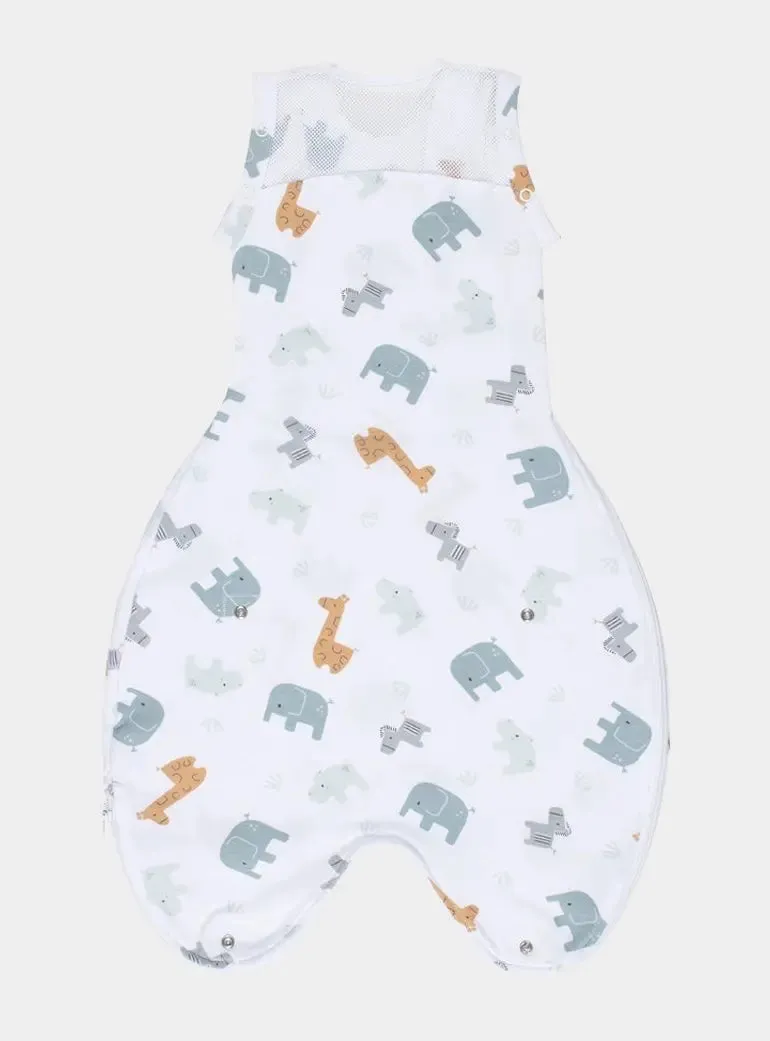 2.5 Tog Swaddle to Sleep Bag - Animal Safari