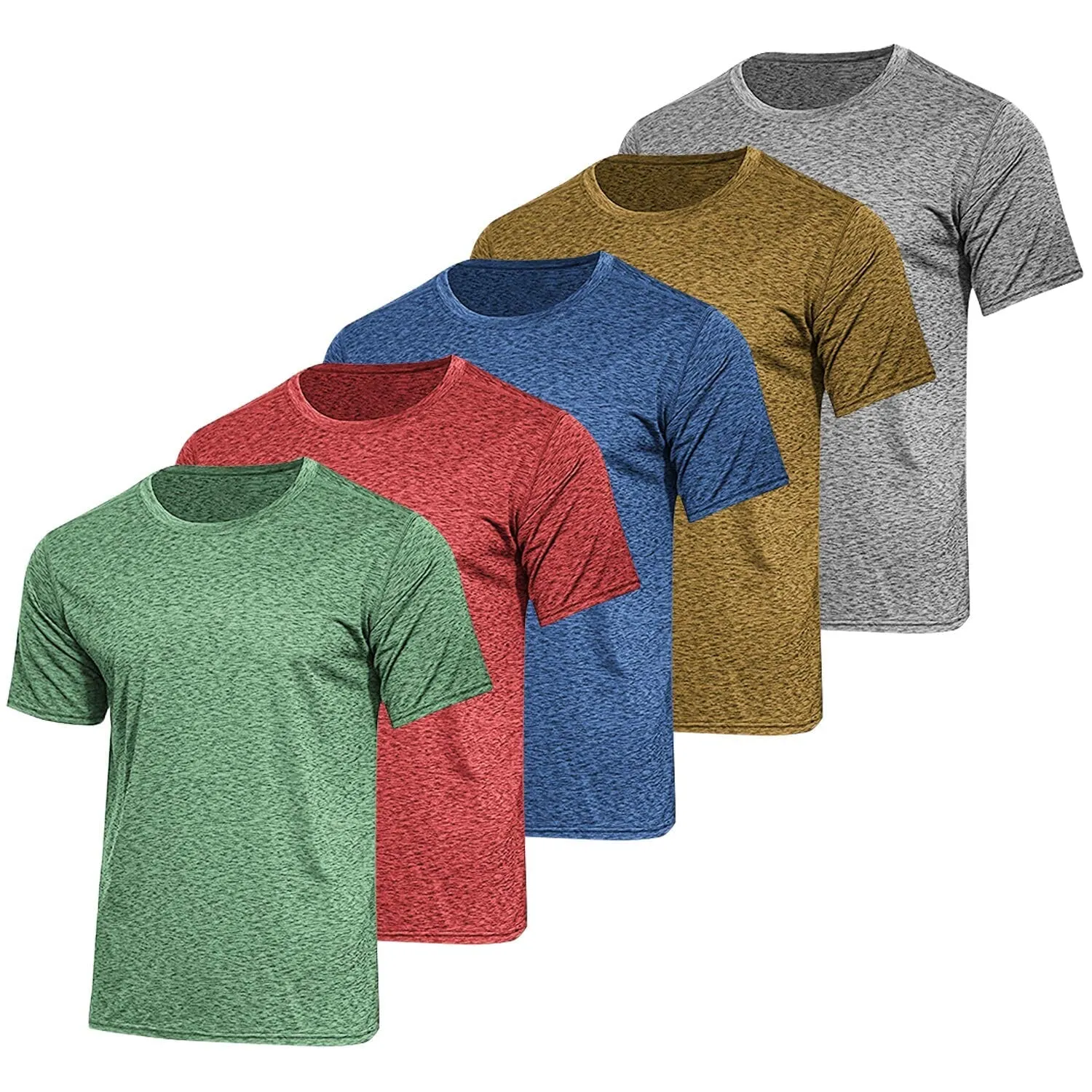 5 Pack Athletic T Shirts (US Only)