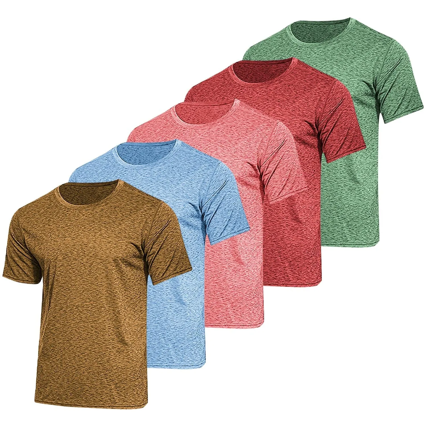 5 Pack Athletic T Shirts (US Only)