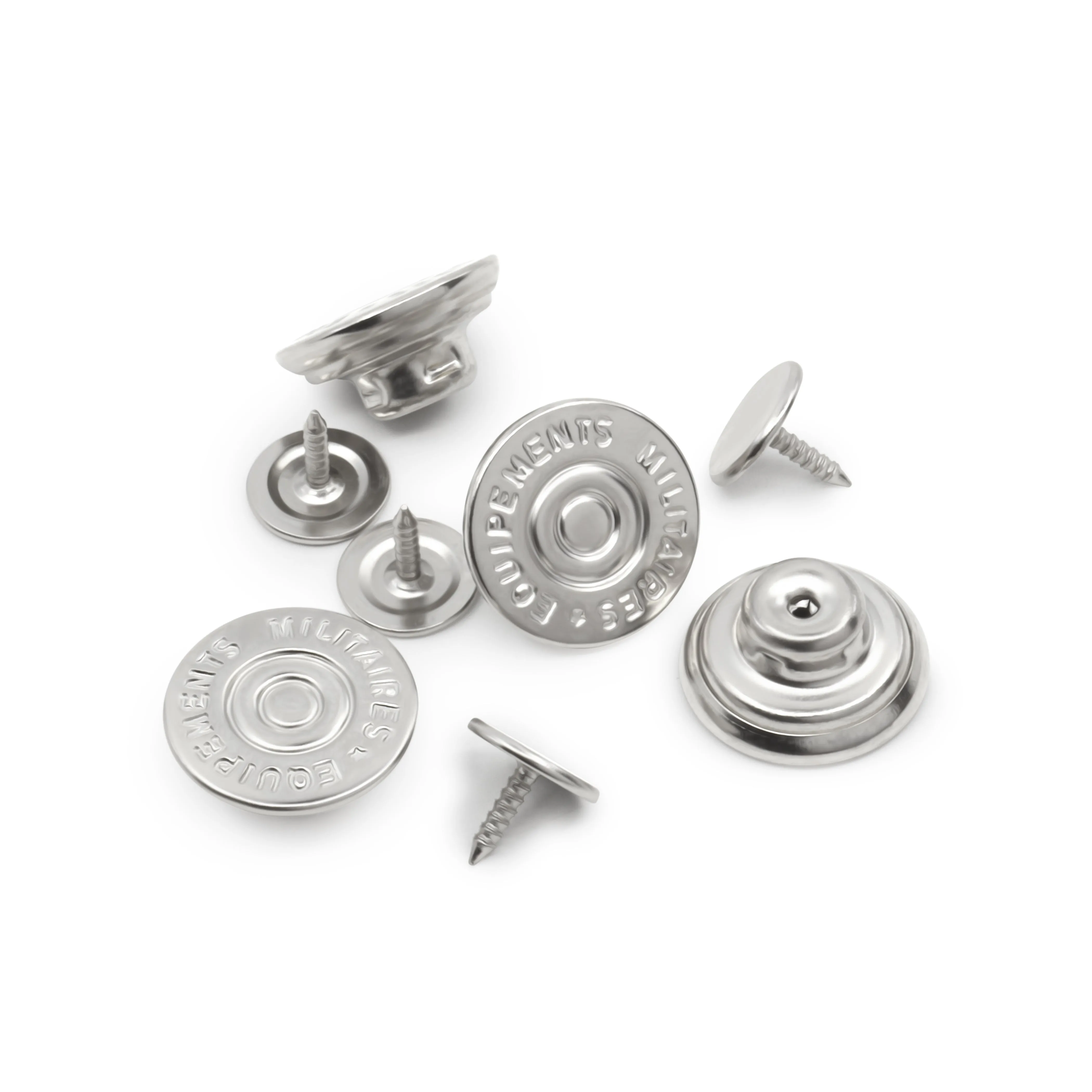 5/8" Dungaree Buttons, 4 pc