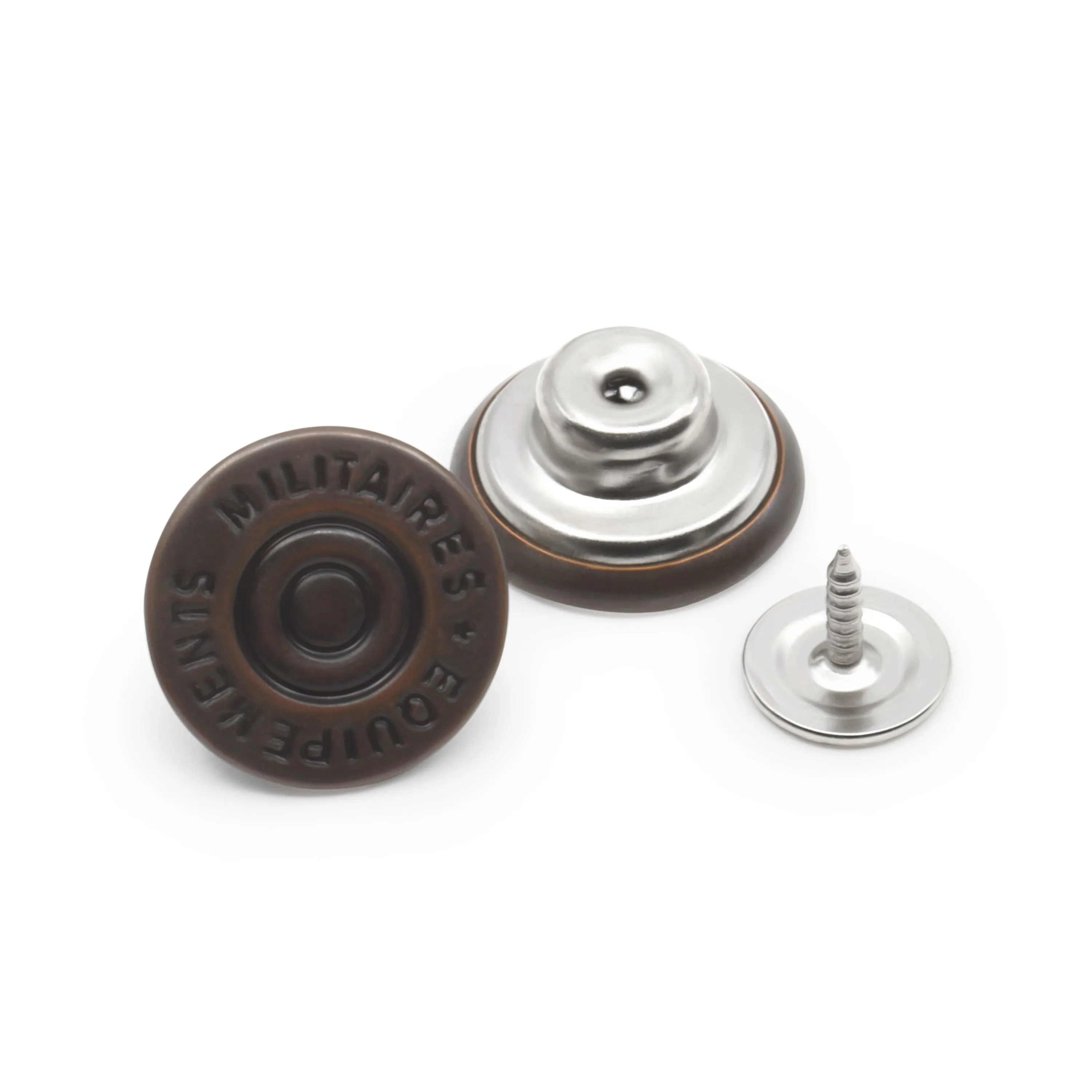 5/8" Dungaree Buttons, 4 pc