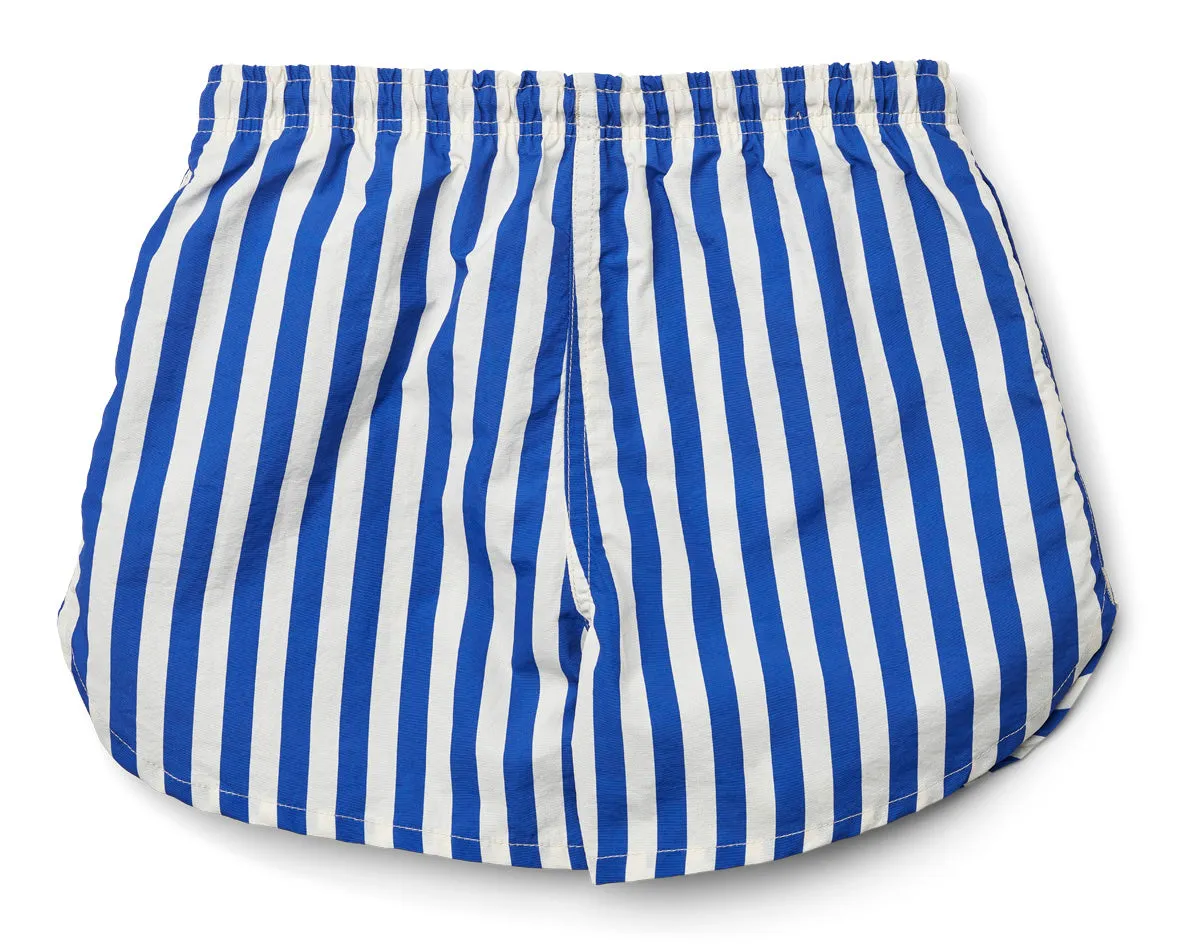 Aiden Swimshorts ''Surf Blue / Creme de la Creme''