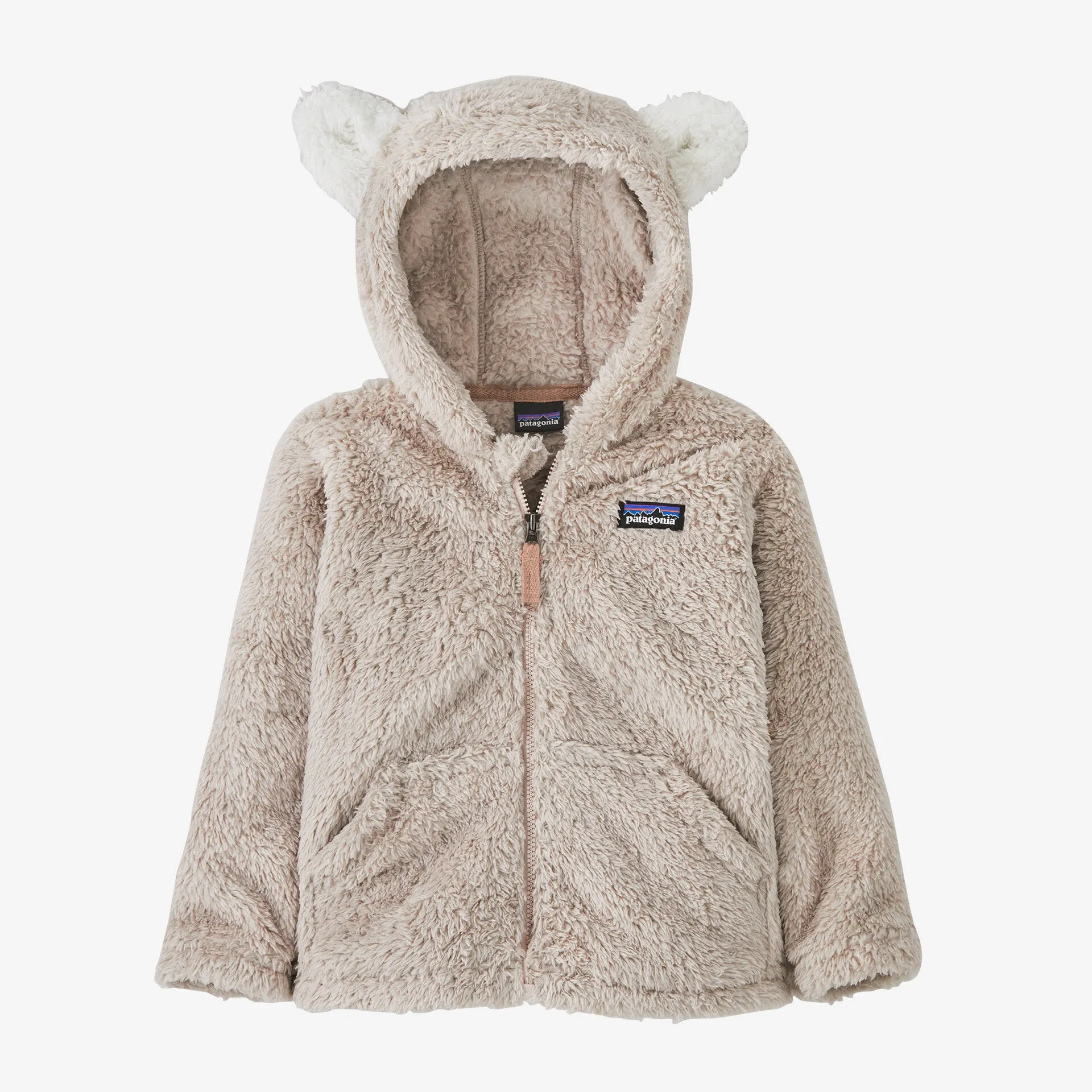 Baby Furry Friends Patagonia Fleece Sweatshirt in Shroom Taupe