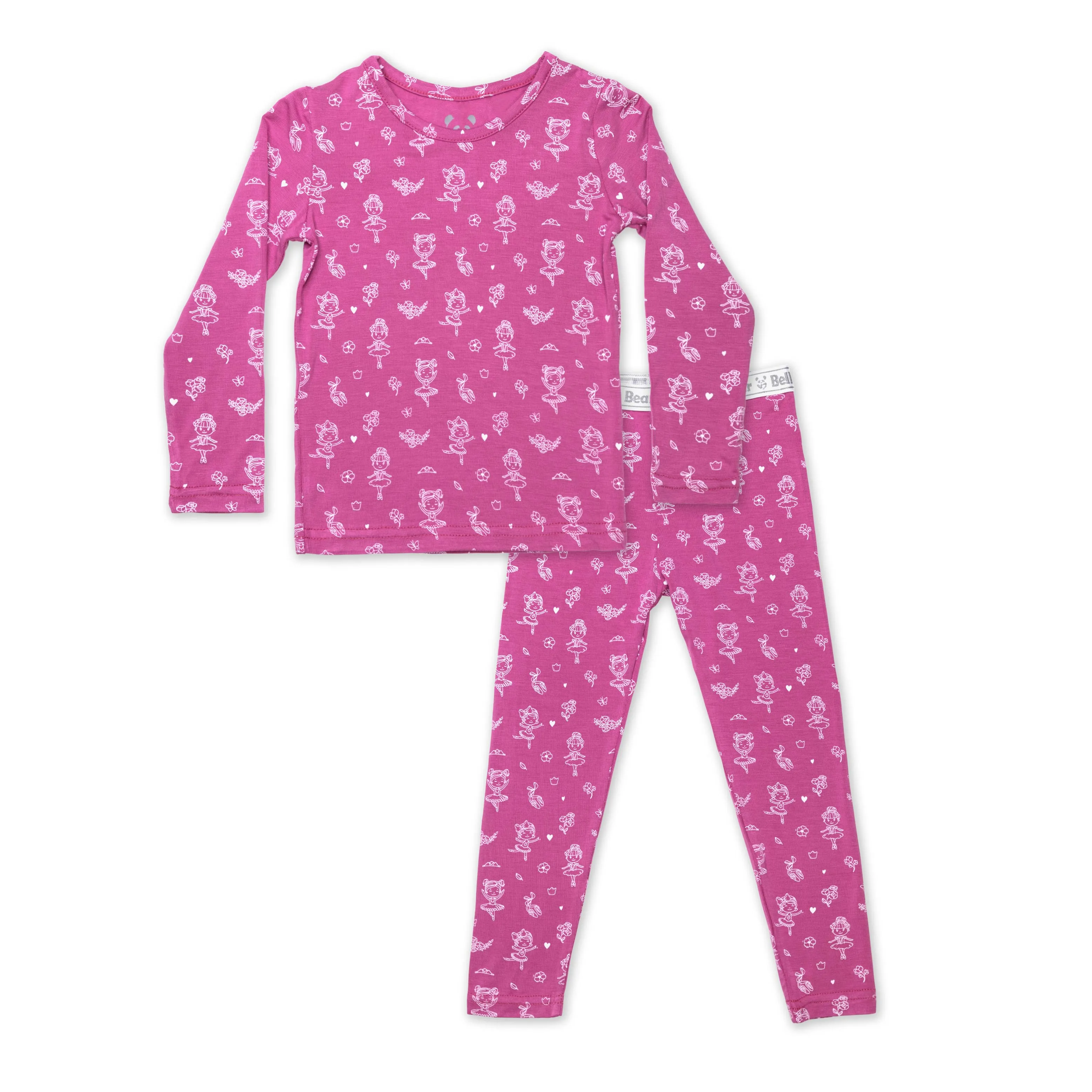 Ballerina Bamboo Kids Pajamas