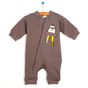 Bebetto Penguin Jumpsuit - Grey