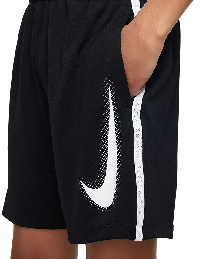 Big Boys Multi Dri-FIT Nike Graphic Training Shorts - Black