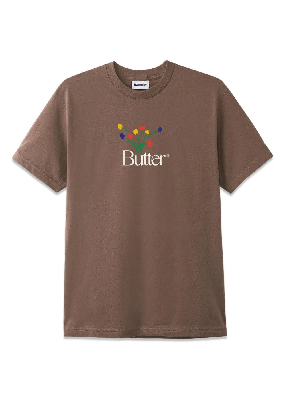 Bouquet Tee - Brown