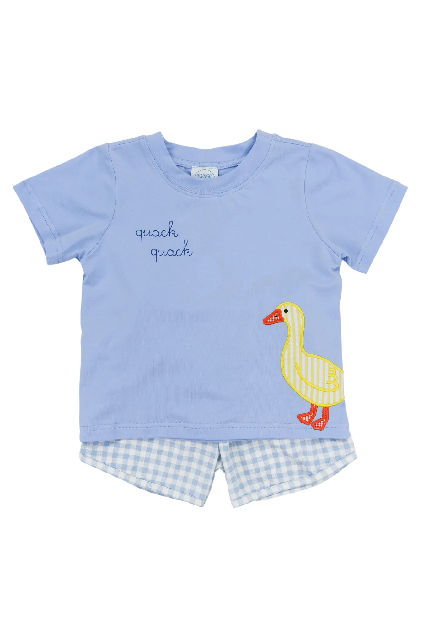 Boys Quack Quack Short Set