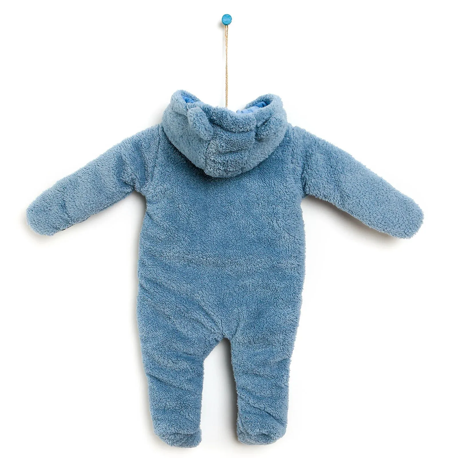 Cassiope Newborn Welsoft Footed Jumpsuit - Blue