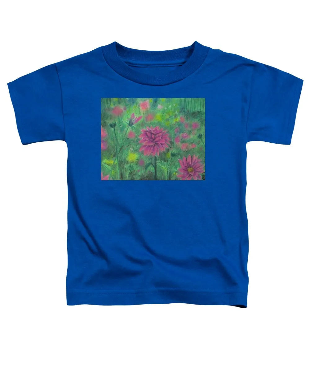 Dreaming of Dahlias ~ Toddler T-Shirt