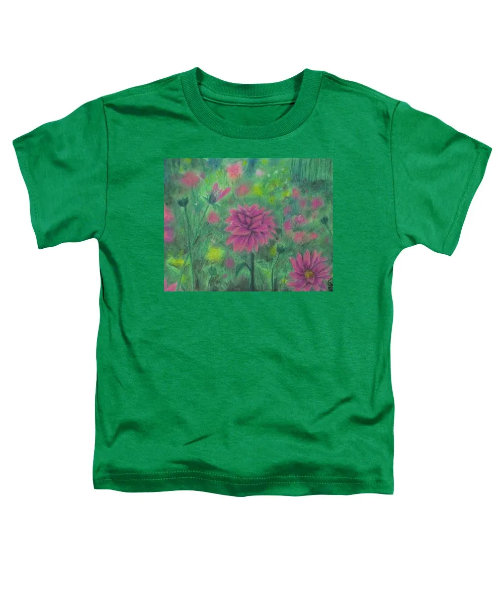 Dreaming of Dahlias ~ Toddler T-Shirt