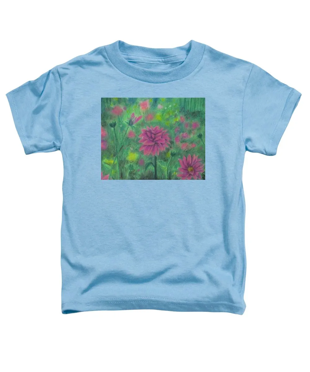 Dreaming of Dahlias ~ Toddler T-Shirt