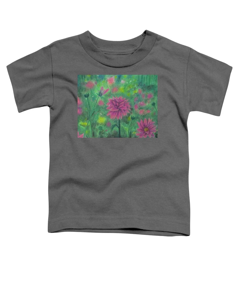 Dreaming of Dahlias ~ Toddler T-Shirt