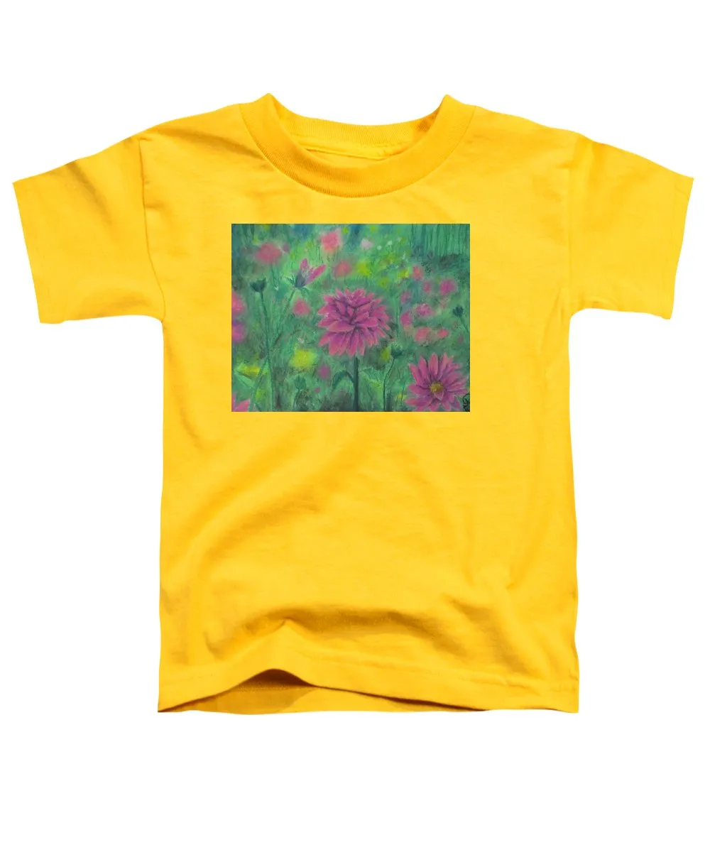 Dreaming of Dahlias ~ Toddler T-Shirt