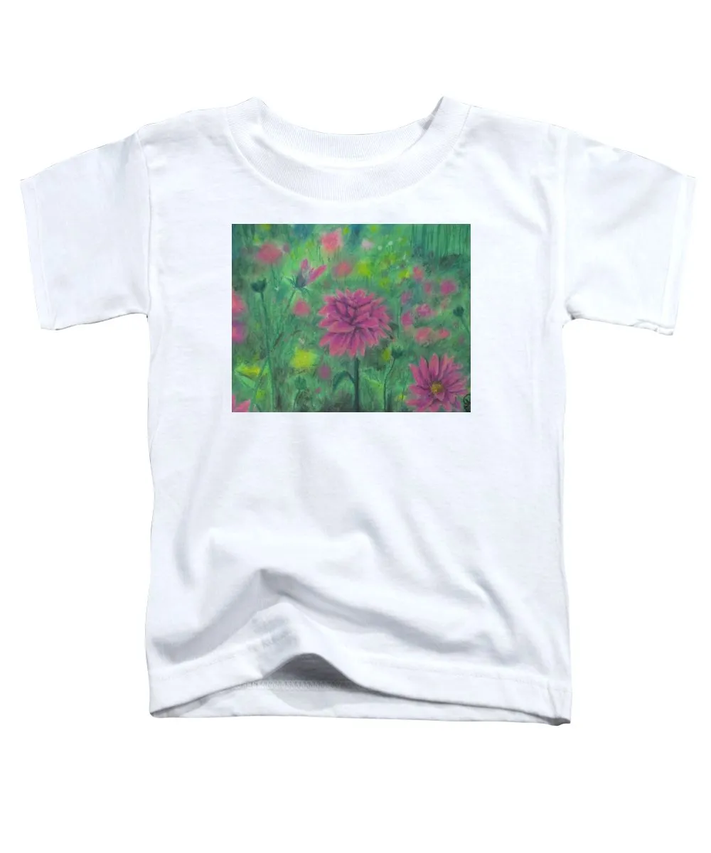 Dreaming of Dahlias ~ Toddler T-Shirt