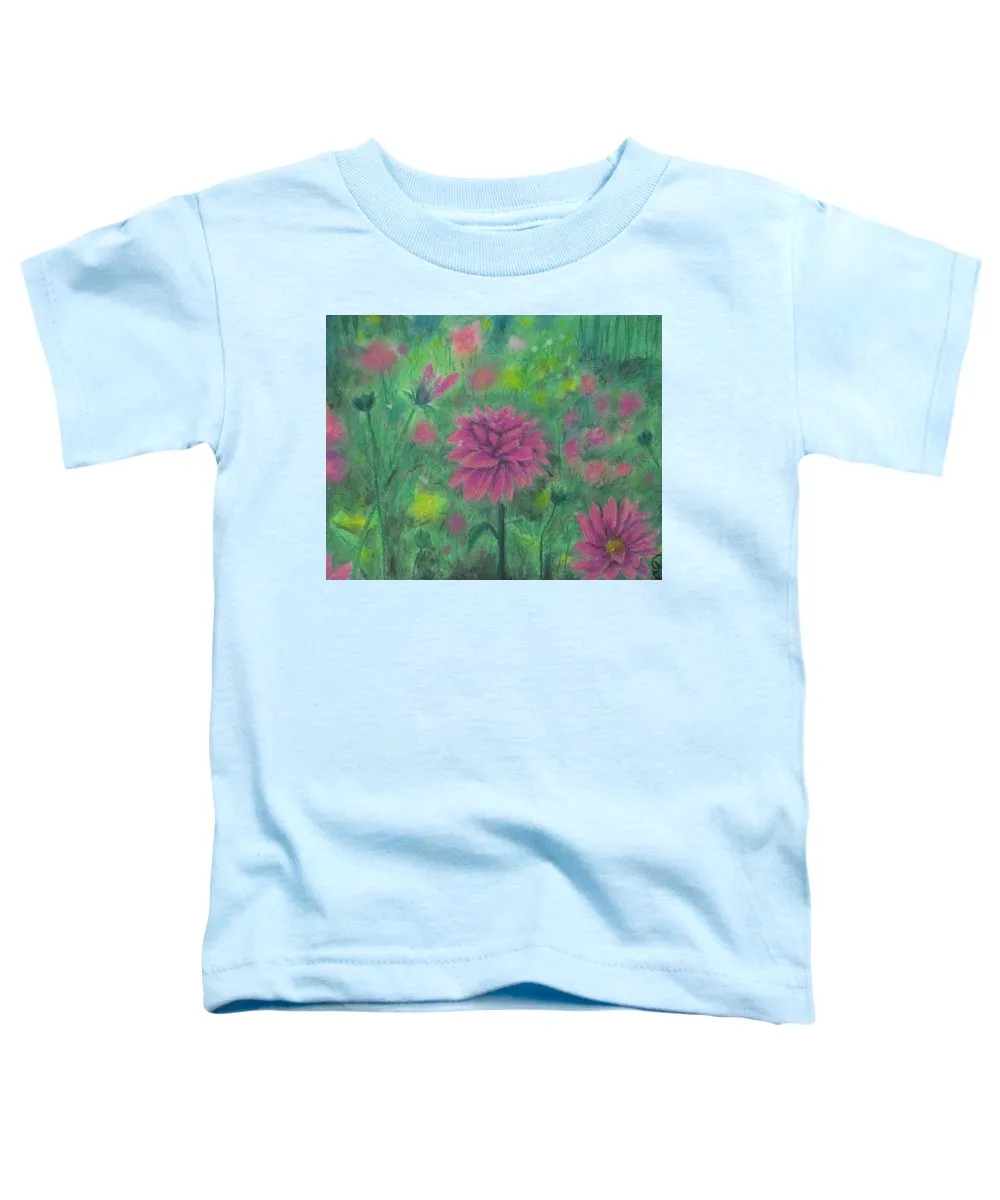 Dreaming of Dahlias ~ Toddler T-Shirt