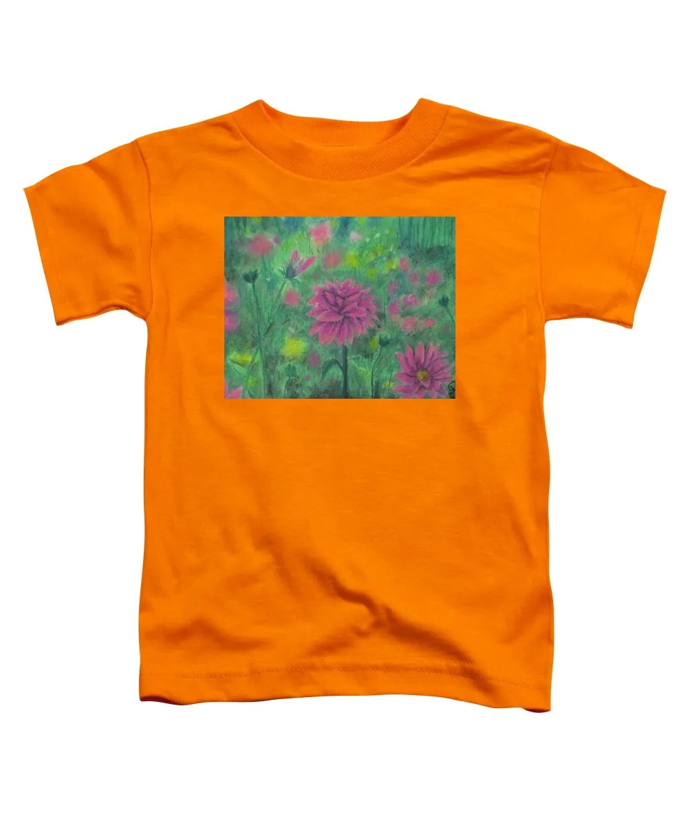 Dreaming of Dahlias ~ Toddler T-Shirt