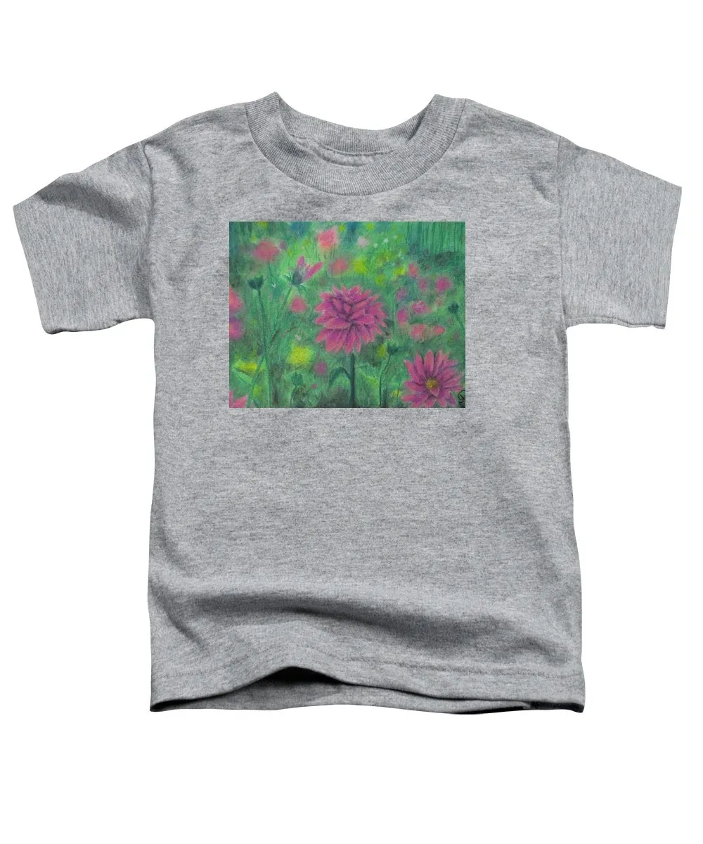 Dreaming of Dahlias ~ Toddler T-Shirt