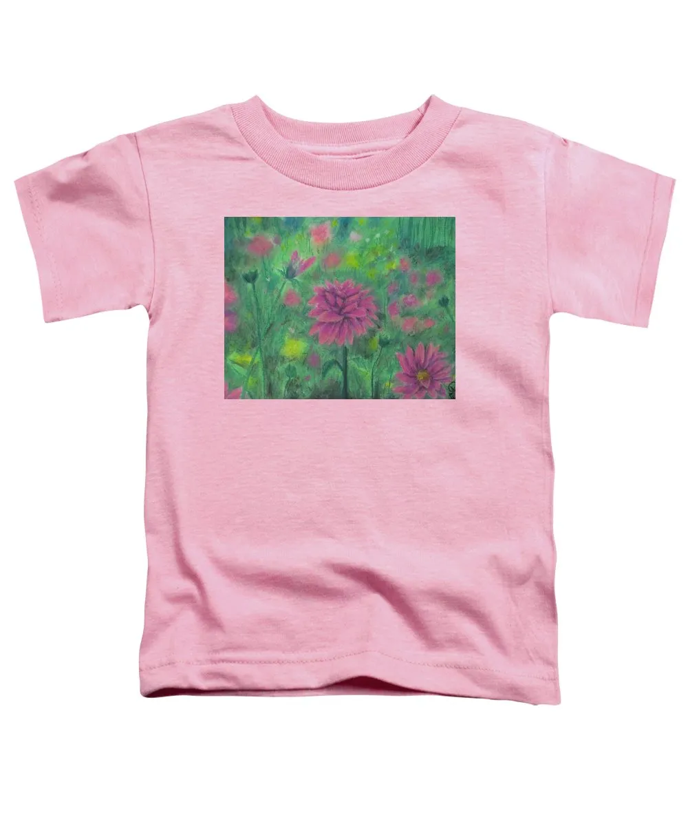 Dreaming of Dahlias ~ Toddler T-Shirt