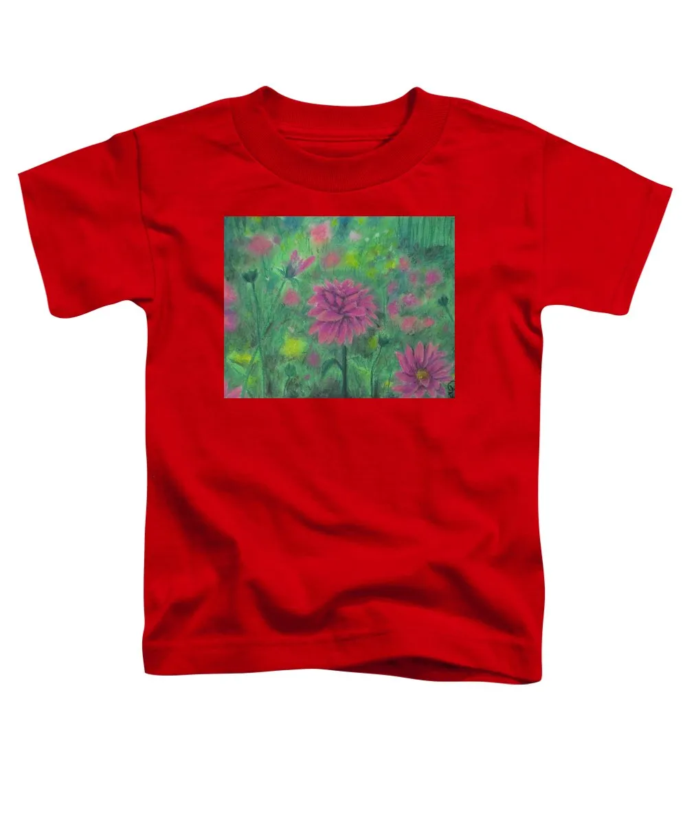 Dreaming of Dahlias ~ Toddler T-Shirt