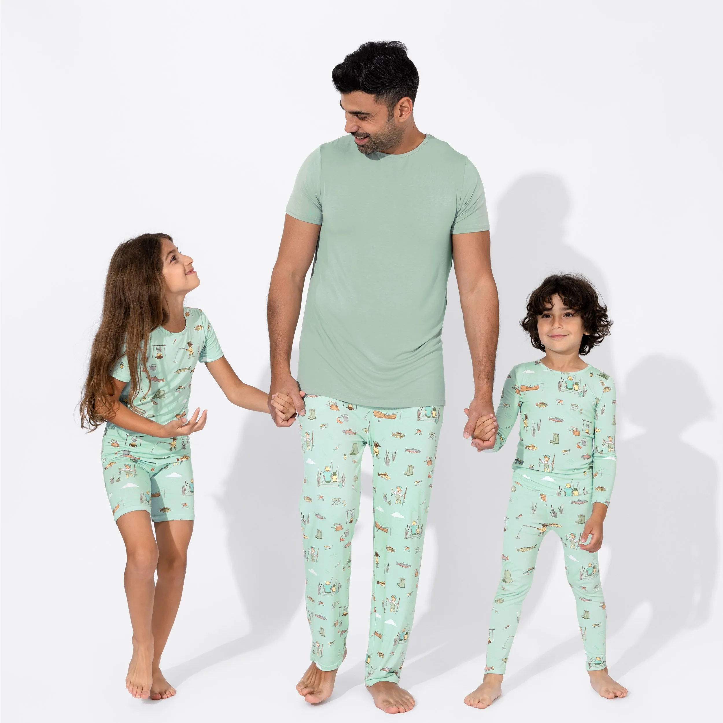 Fishing Bamboo Kids Pajamas