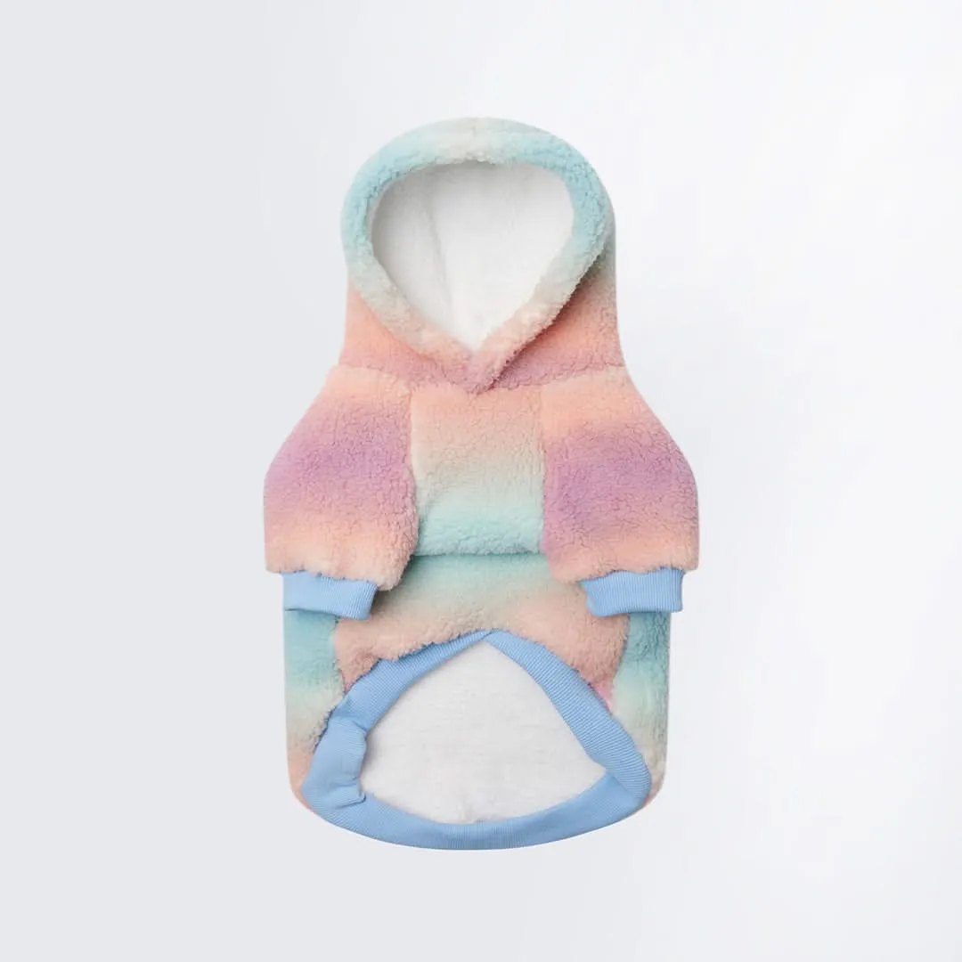 Fluffdreams Blanket Dog Hoodie - Pastel Icing