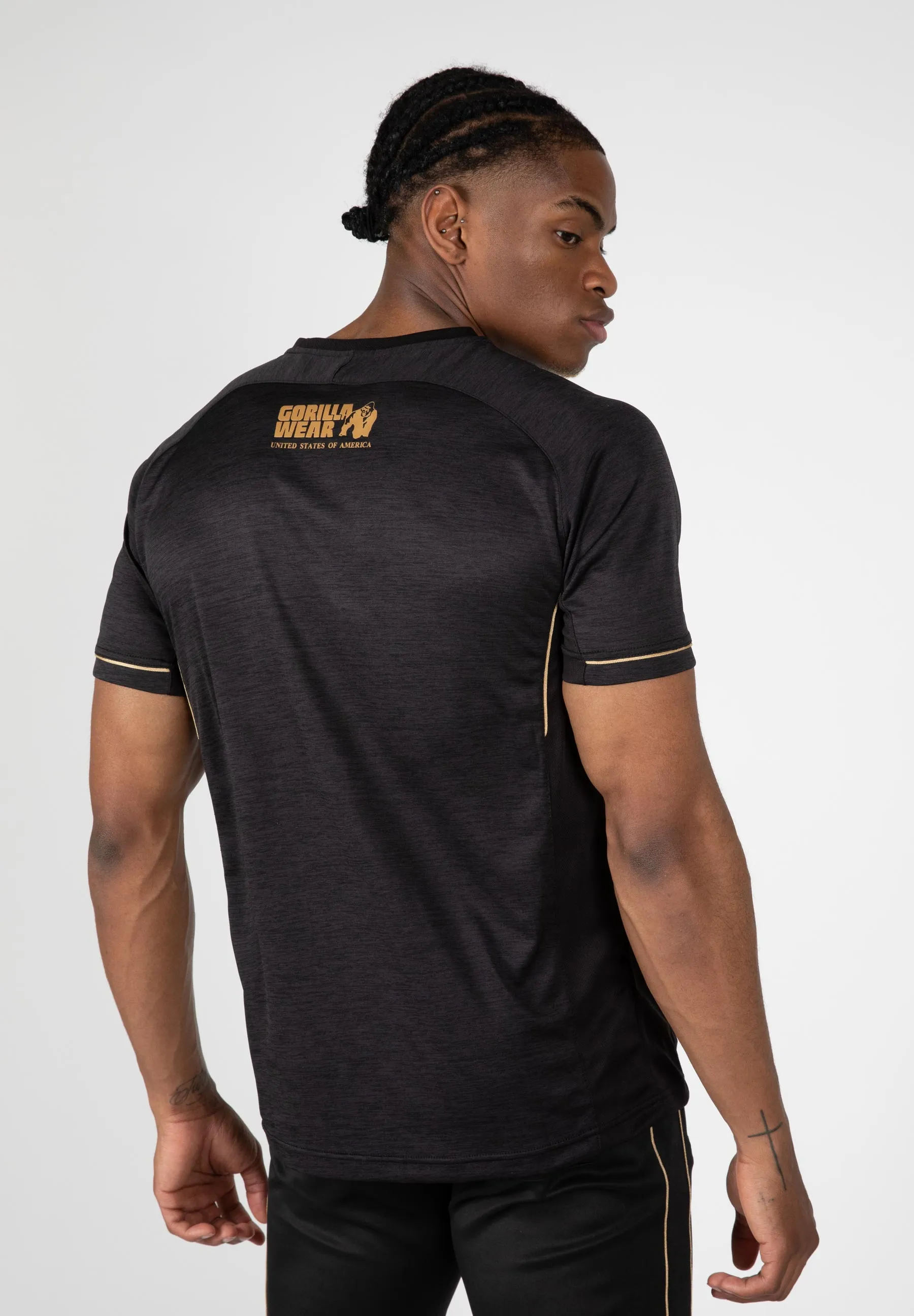 Fremont T-Shirt - Black/Gold