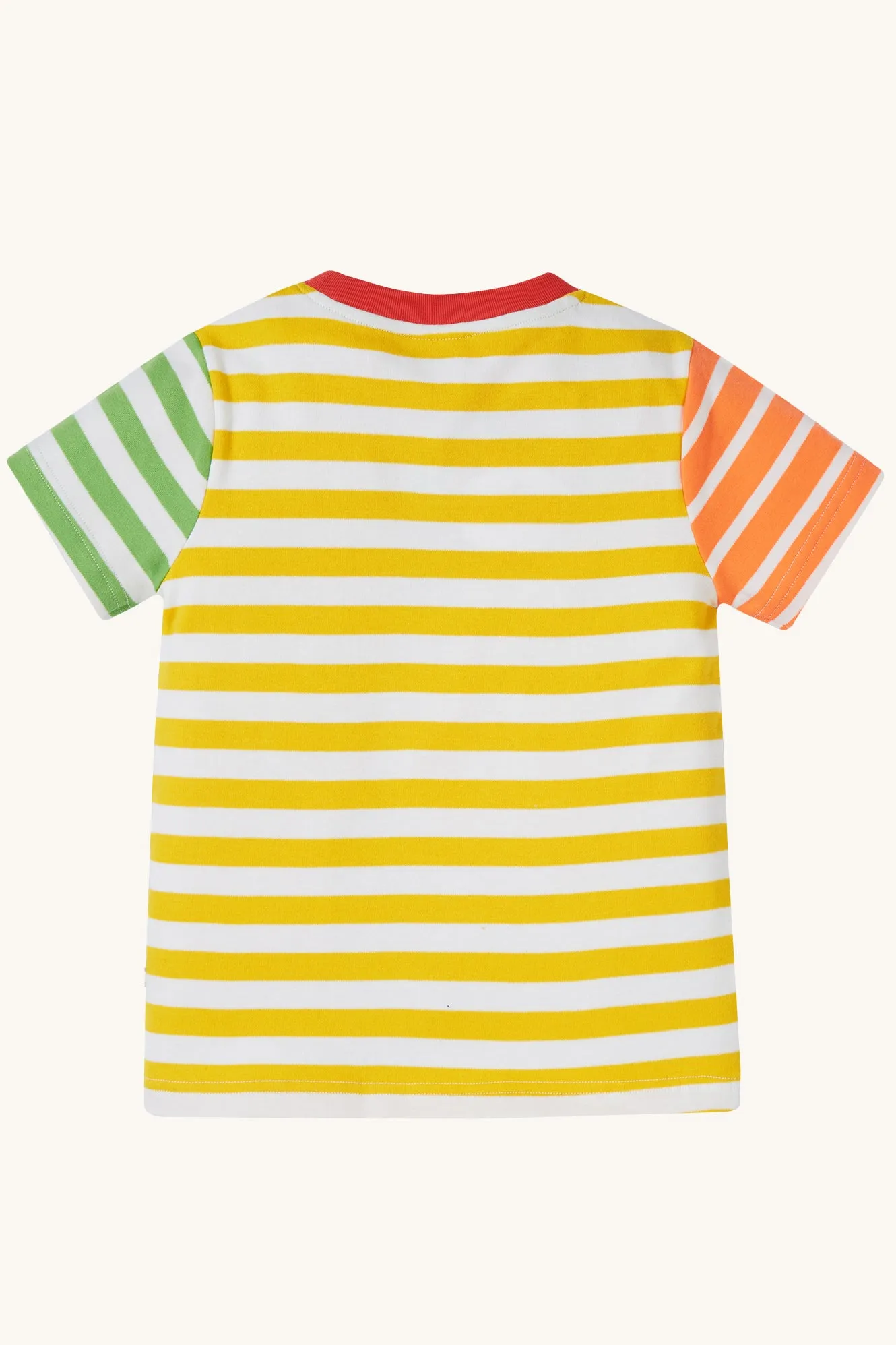 Frugi Hotchpotch Applique T-Shirt - Lobster