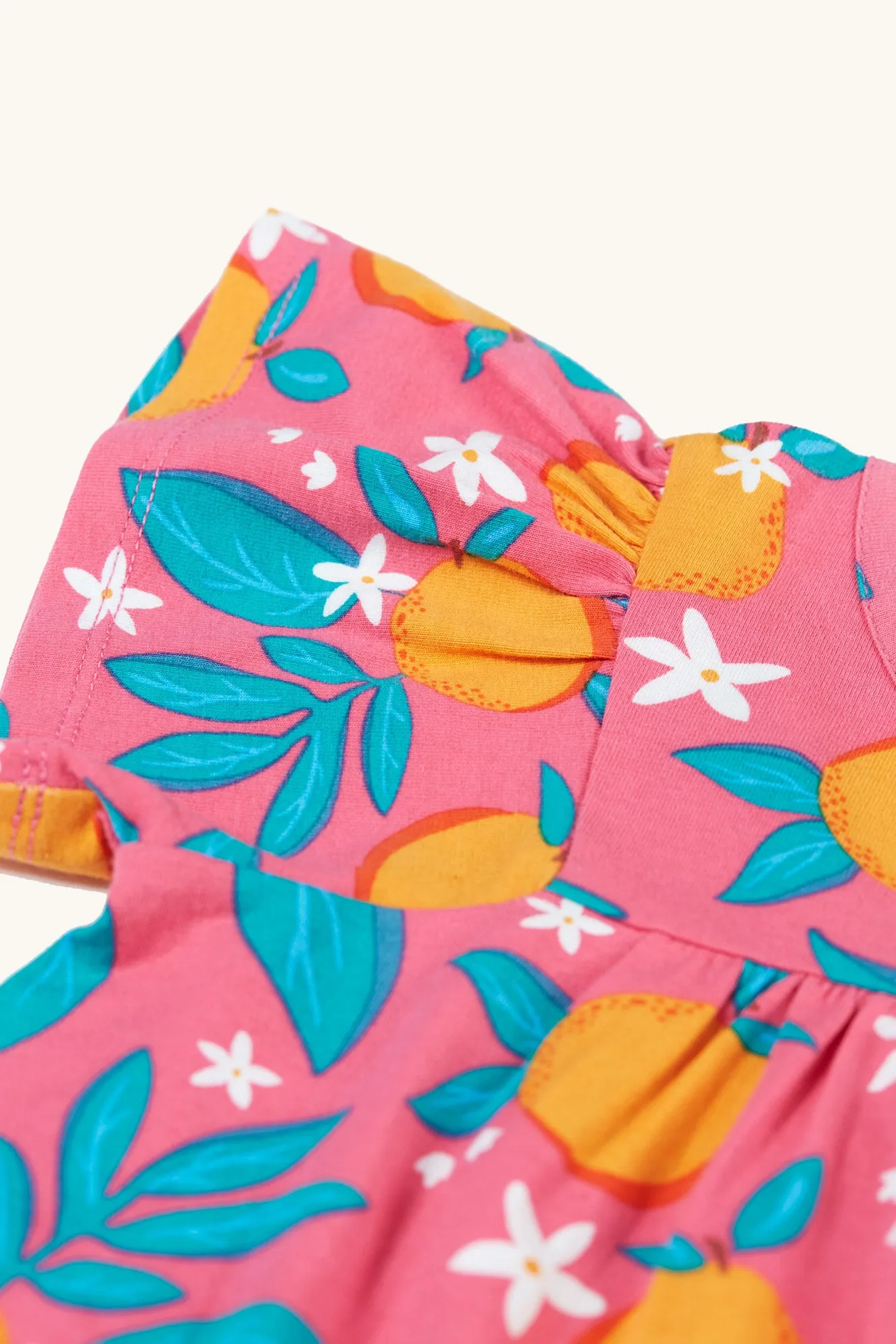 Frugi Organic Tessa Top - Orange Blossom