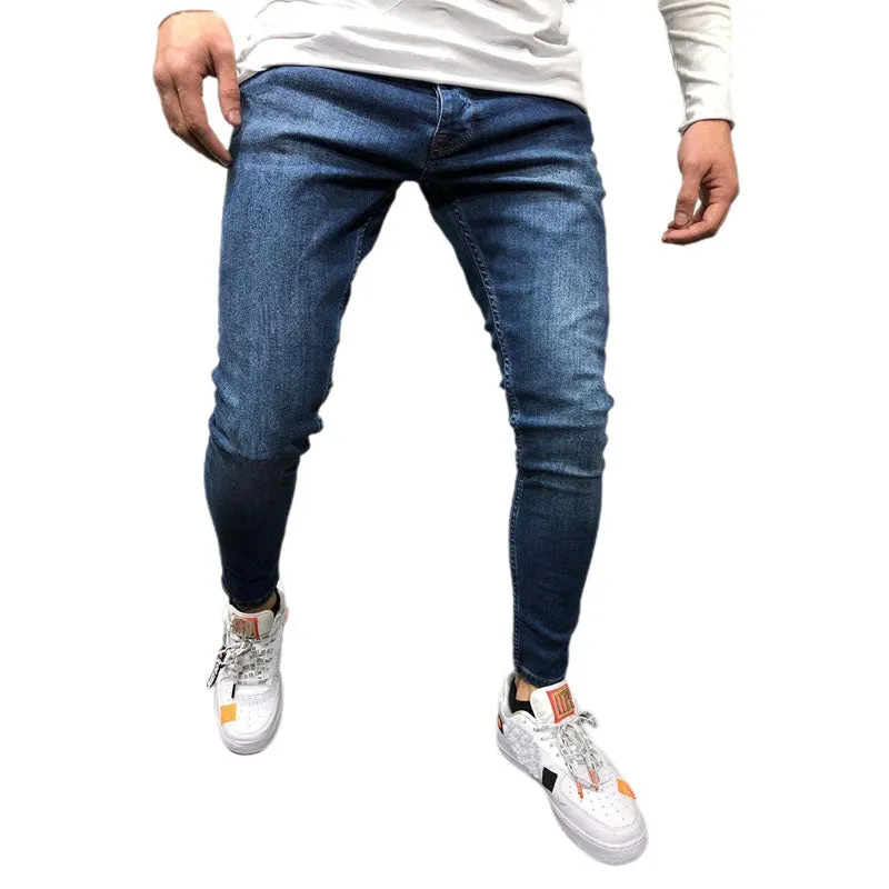 Funki Buys | Pants | Men's Stretch Skinny Jeans | Streetwear