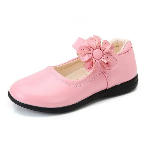 Girls Leather Shoes for Children Wedding Dress Princess School Shoes