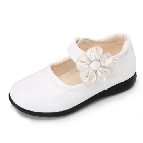 Girls Leather Shoes for Children Wedding Dress Princess School Shoes