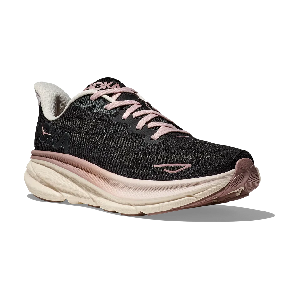 HOKA Women's Clifton 9 Obsidian/Quartzite