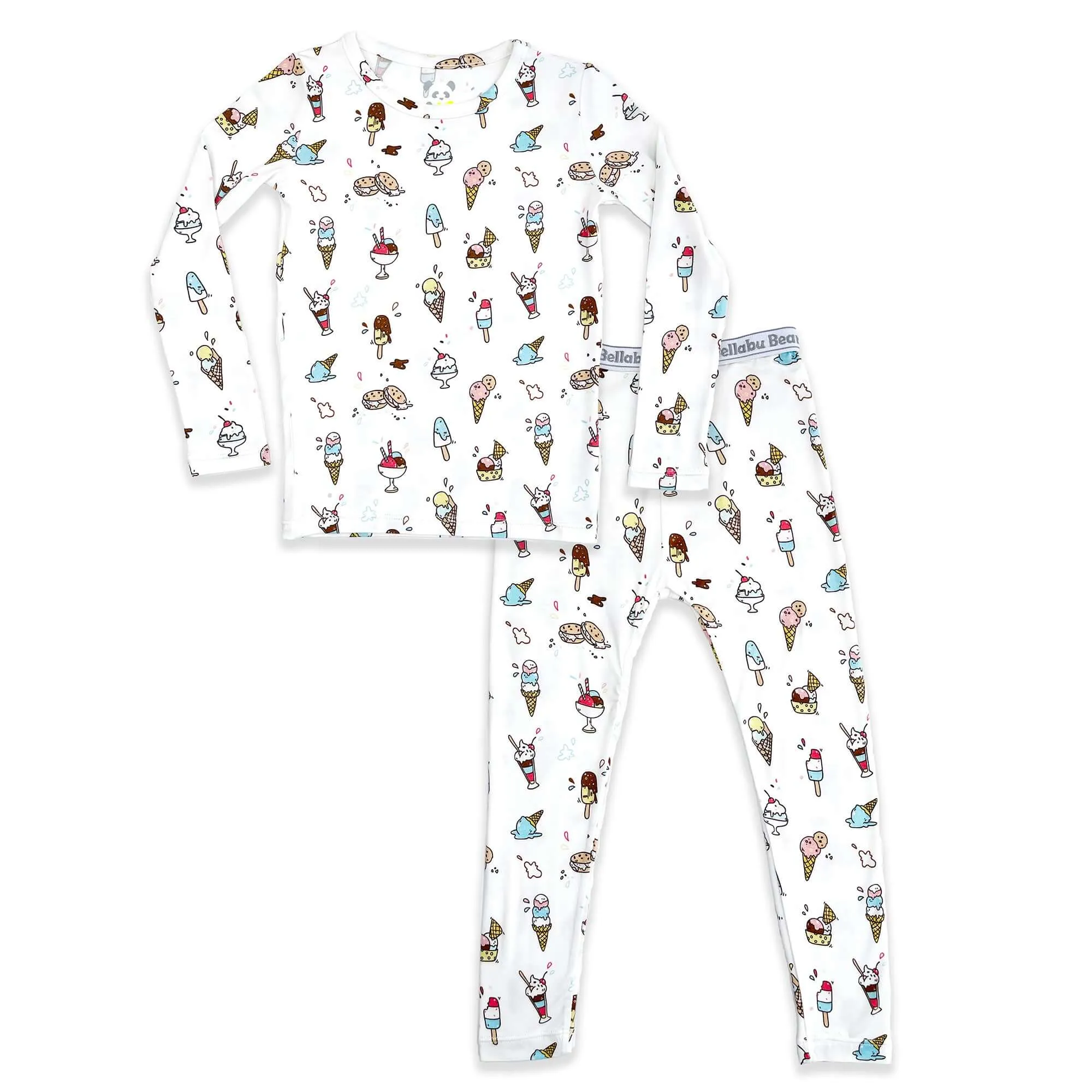 Ice Cream Bamboo Kids Pajamas