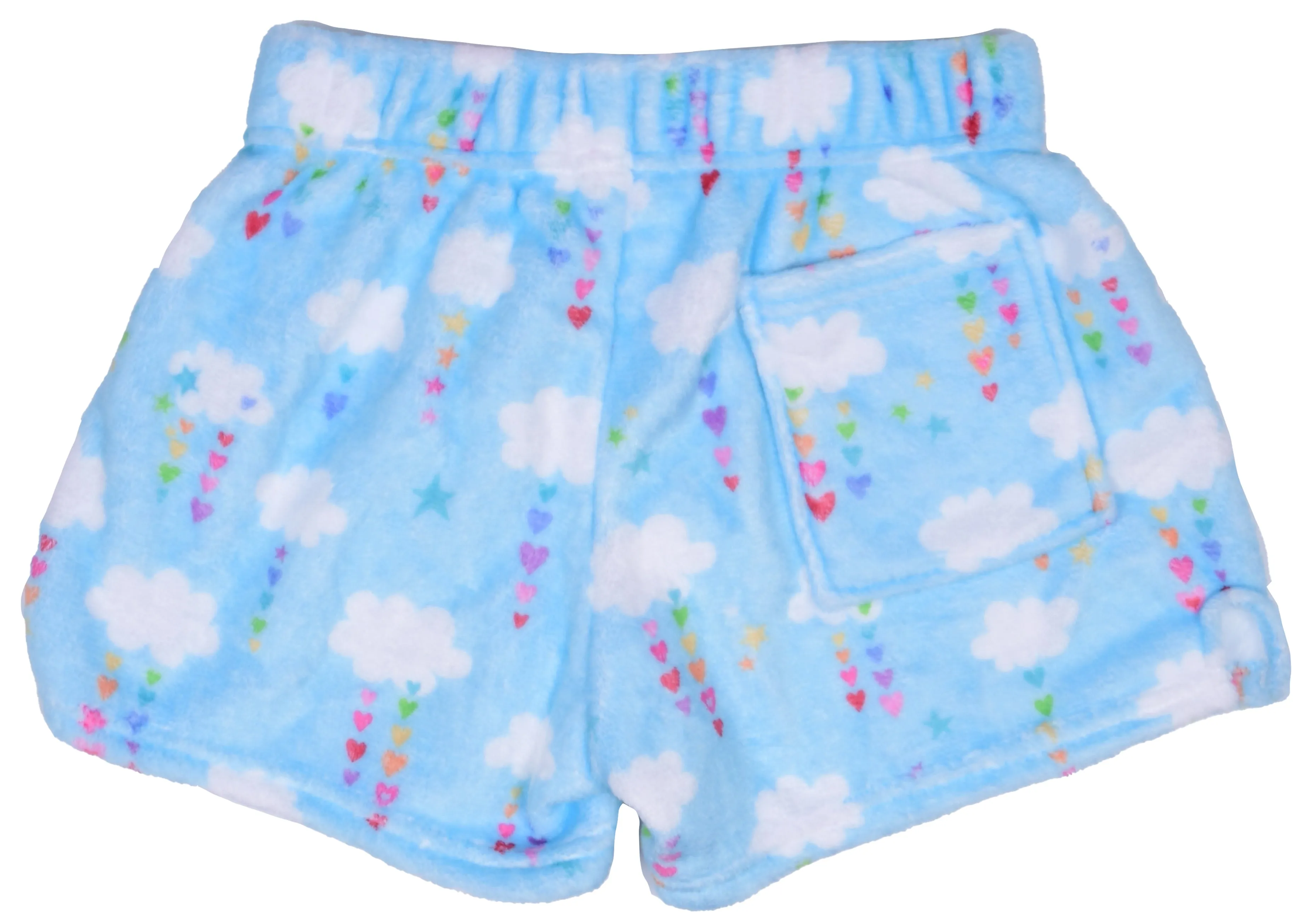 Iscream Cheerful Clouds Plush Shorts