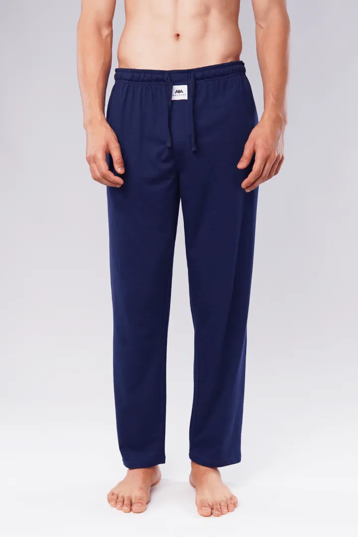 Jersey Pajamas - Navy Blue