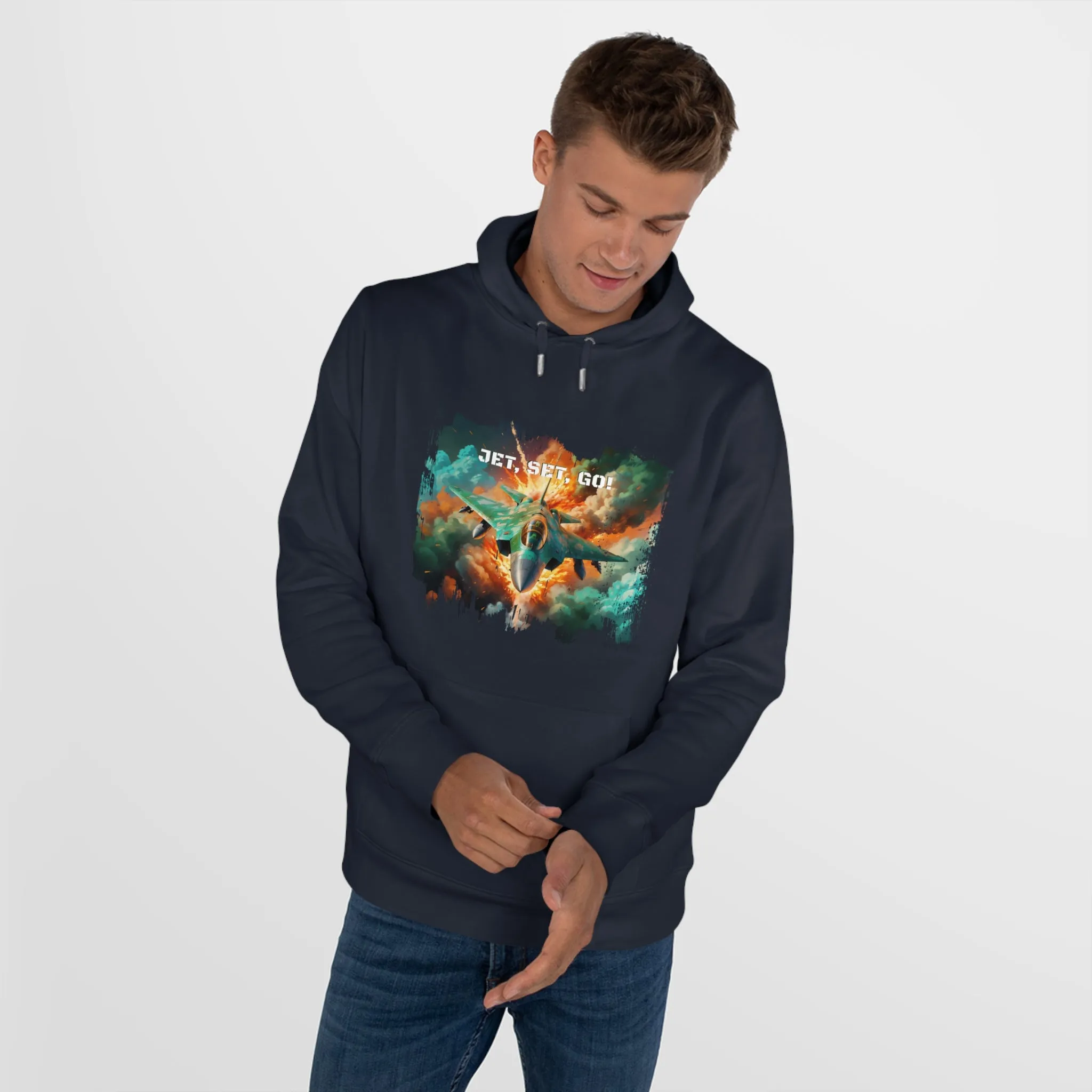 King Hooded Sweatshirt - Jet, Set,Go!