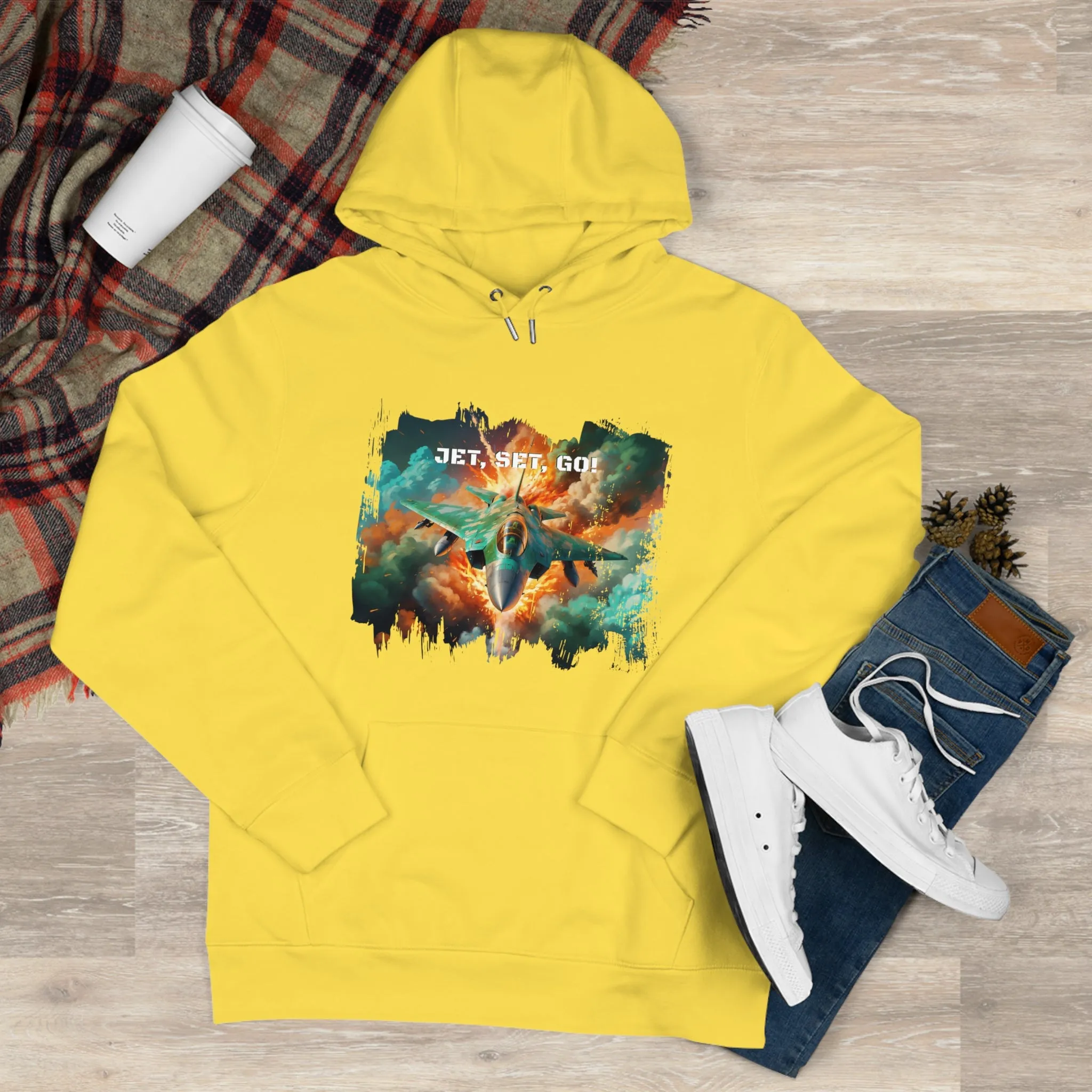 King Hooded Sweatshirt - Jet, Set,Go!