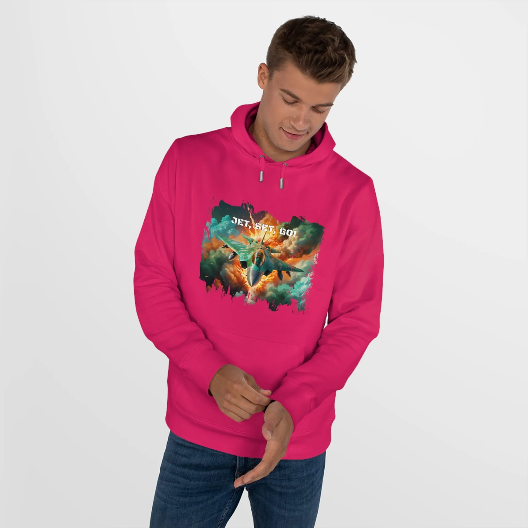 King Hooded Sweatshirt - Jet, Set,Go!