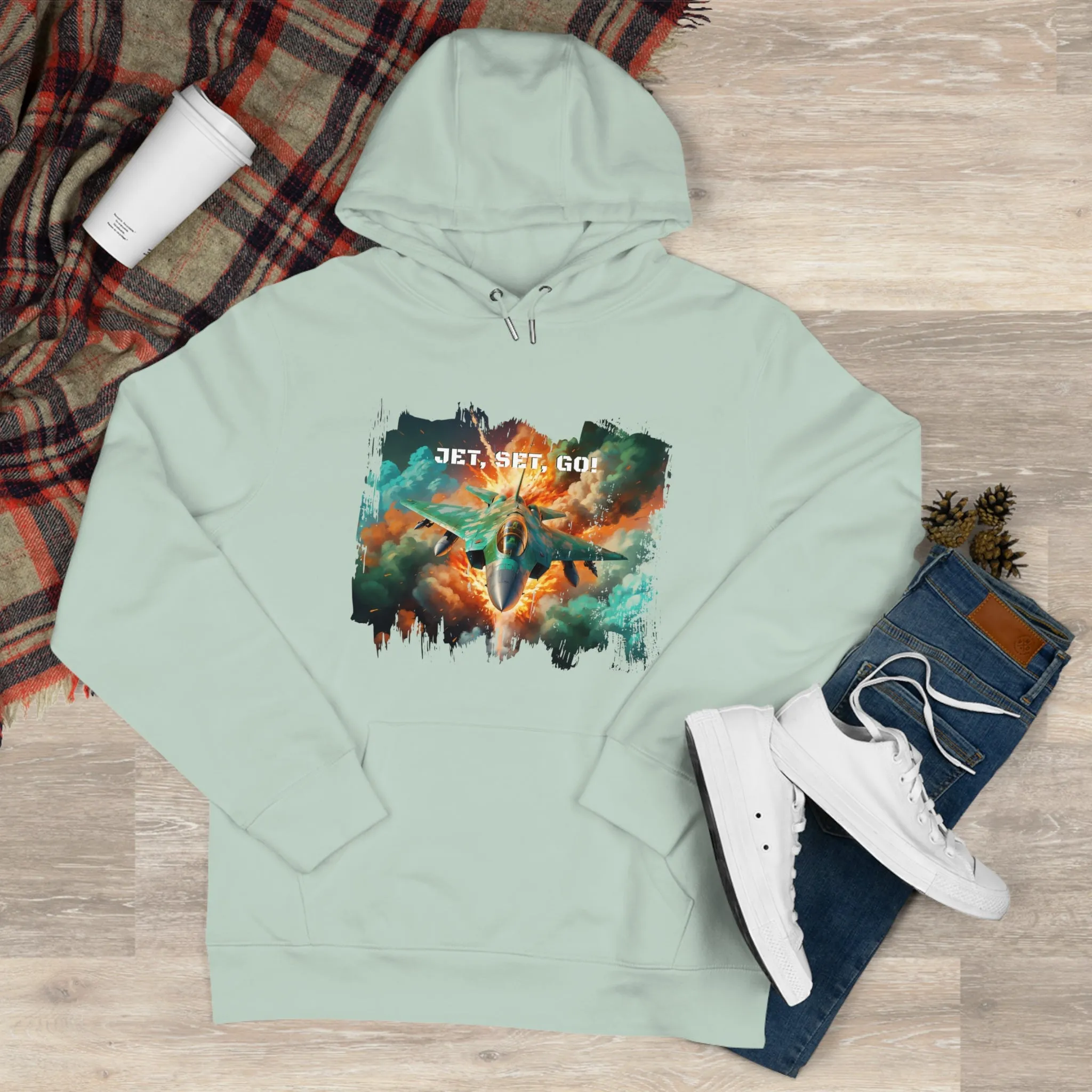 King Hooded Sweatshirt - Jet, Set,Go!