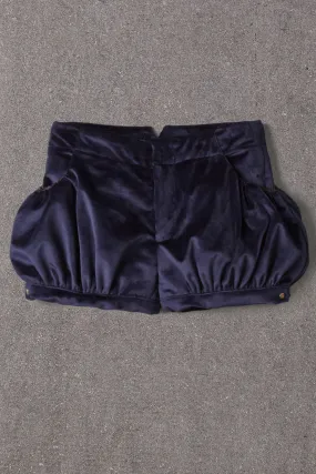 Nellystella Viola Girls Bloomers - Navy Velvet