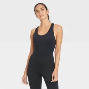 New - Women's Cross Back Active Bodysuit - JoyLab