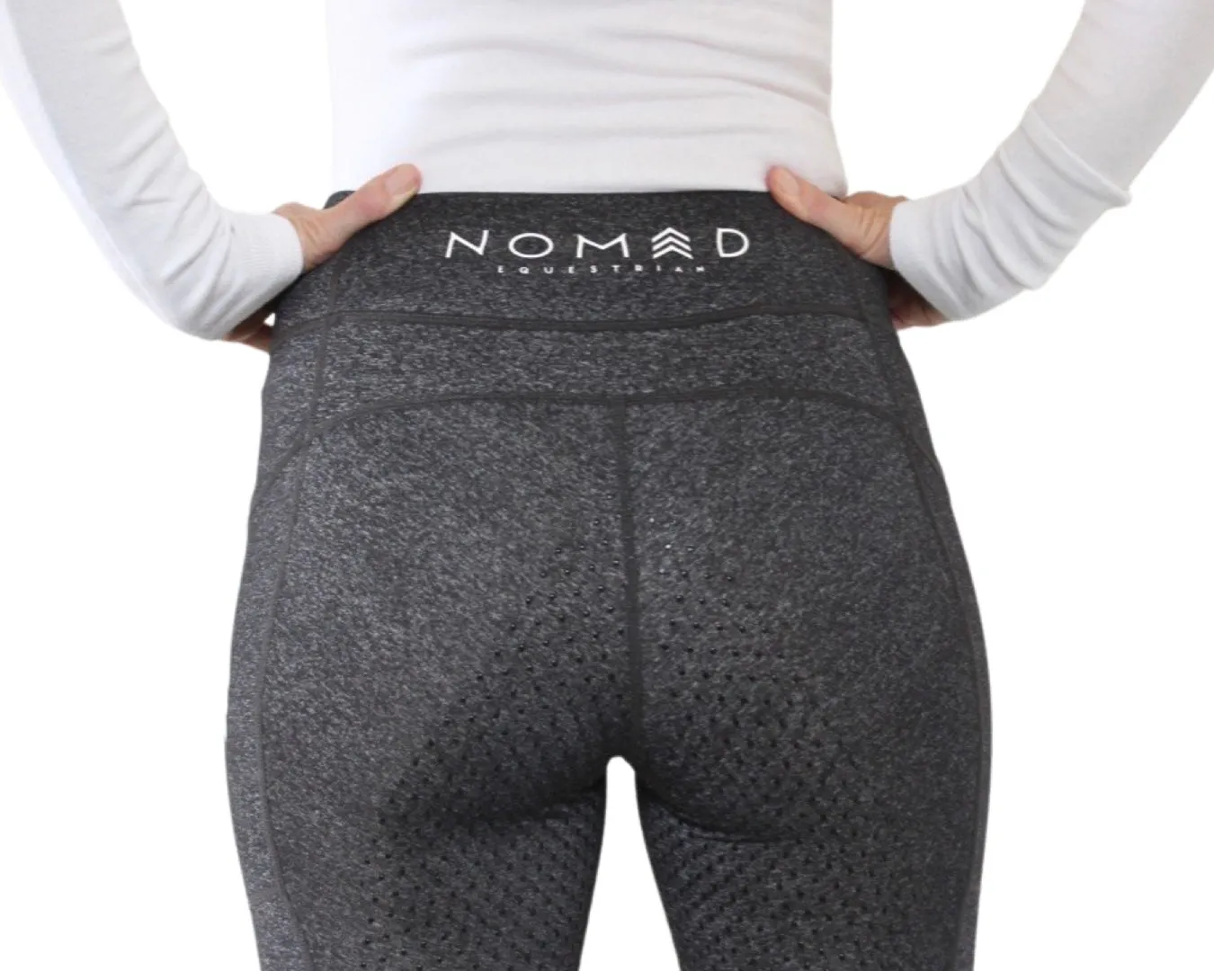 NOMAD ATHLETIC RIDING TIGHTS - MARLE GREY