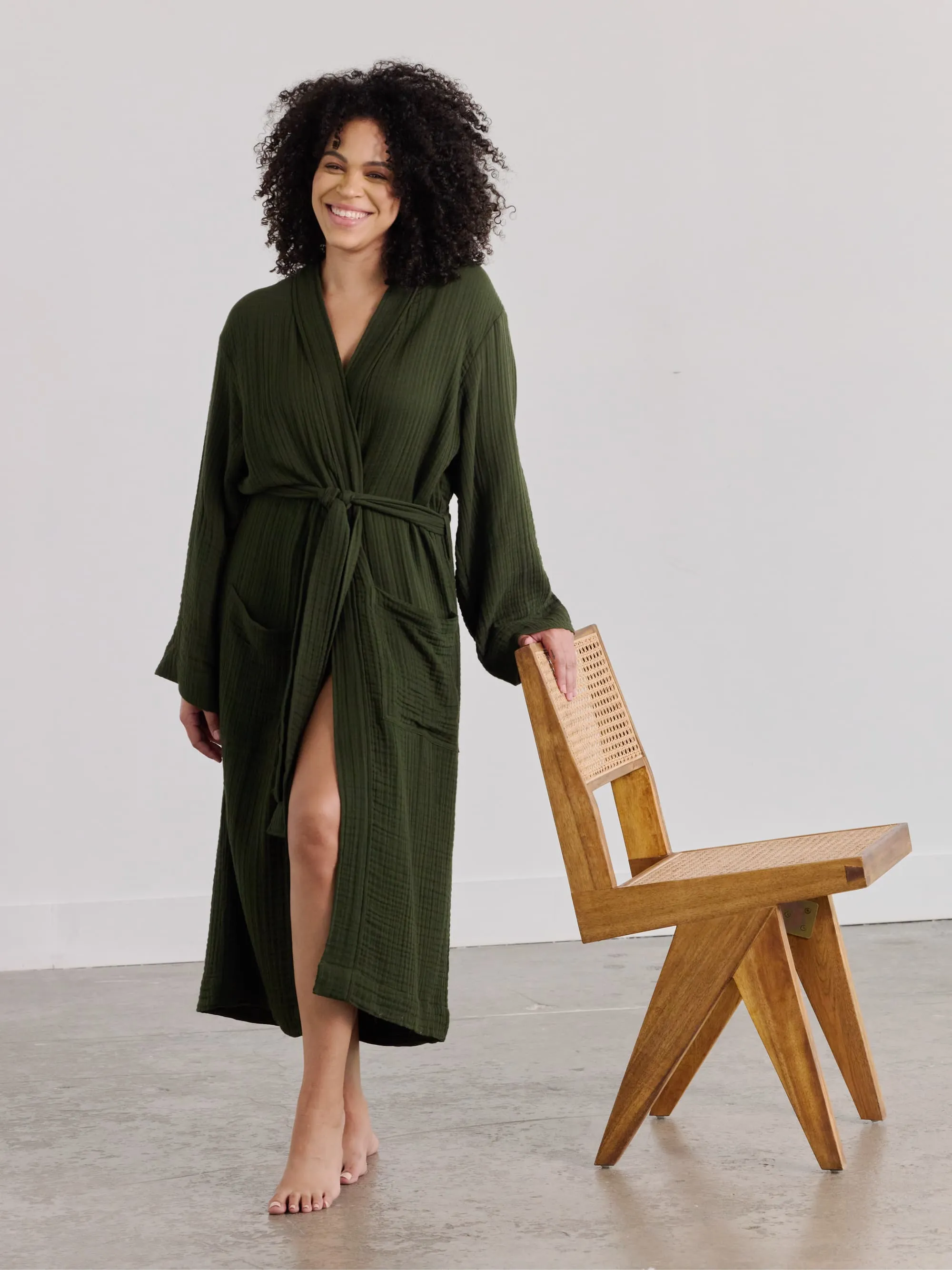 Organic Cotton Robe