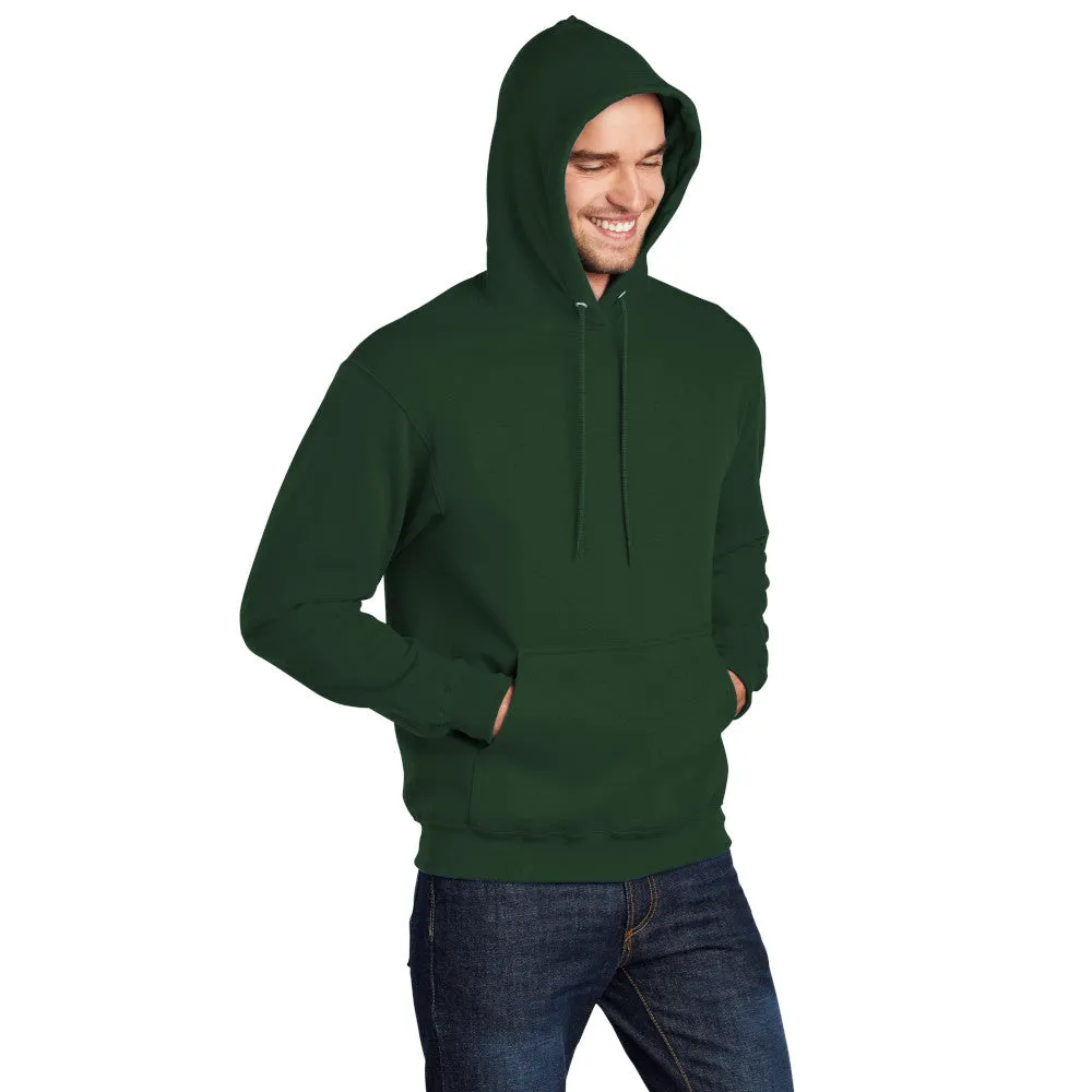 Port & Company® Core Fleece Pullover Hooded Sweatshirt - Dark Green