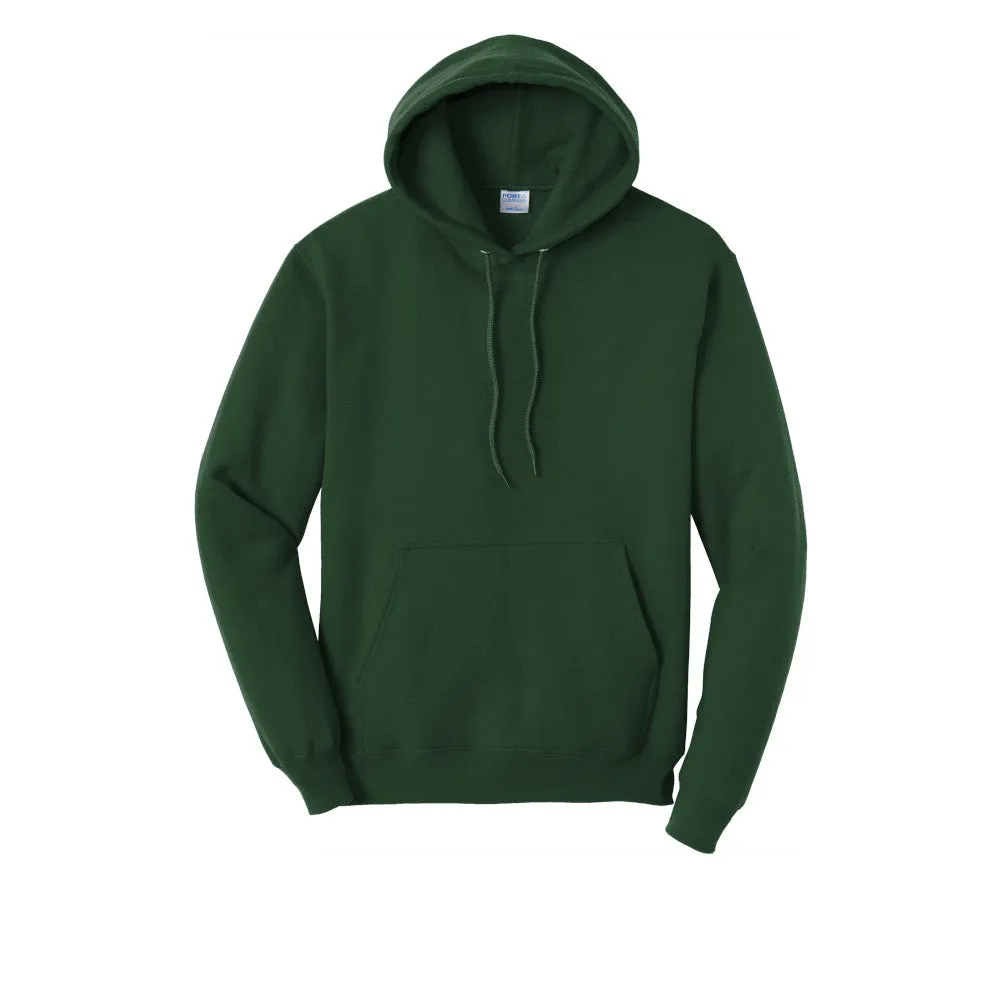 Port & Company® Core Fleece Pullover Hooded Sweatshirt - Dark Green